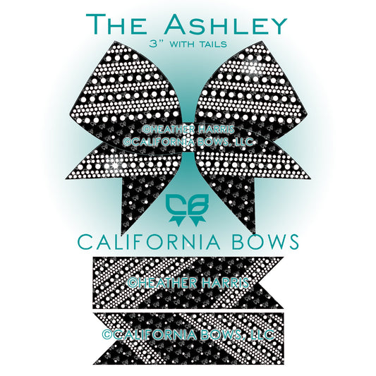 Ashley 3" Bow Rhinestone Template Download