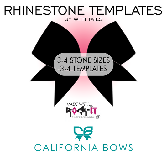 3" Full TEMPLATE  (3-4 size stones)