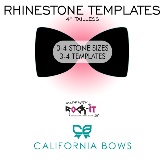 4" TAILLESS TEMPLATE    (3-4 SIZE STONES)