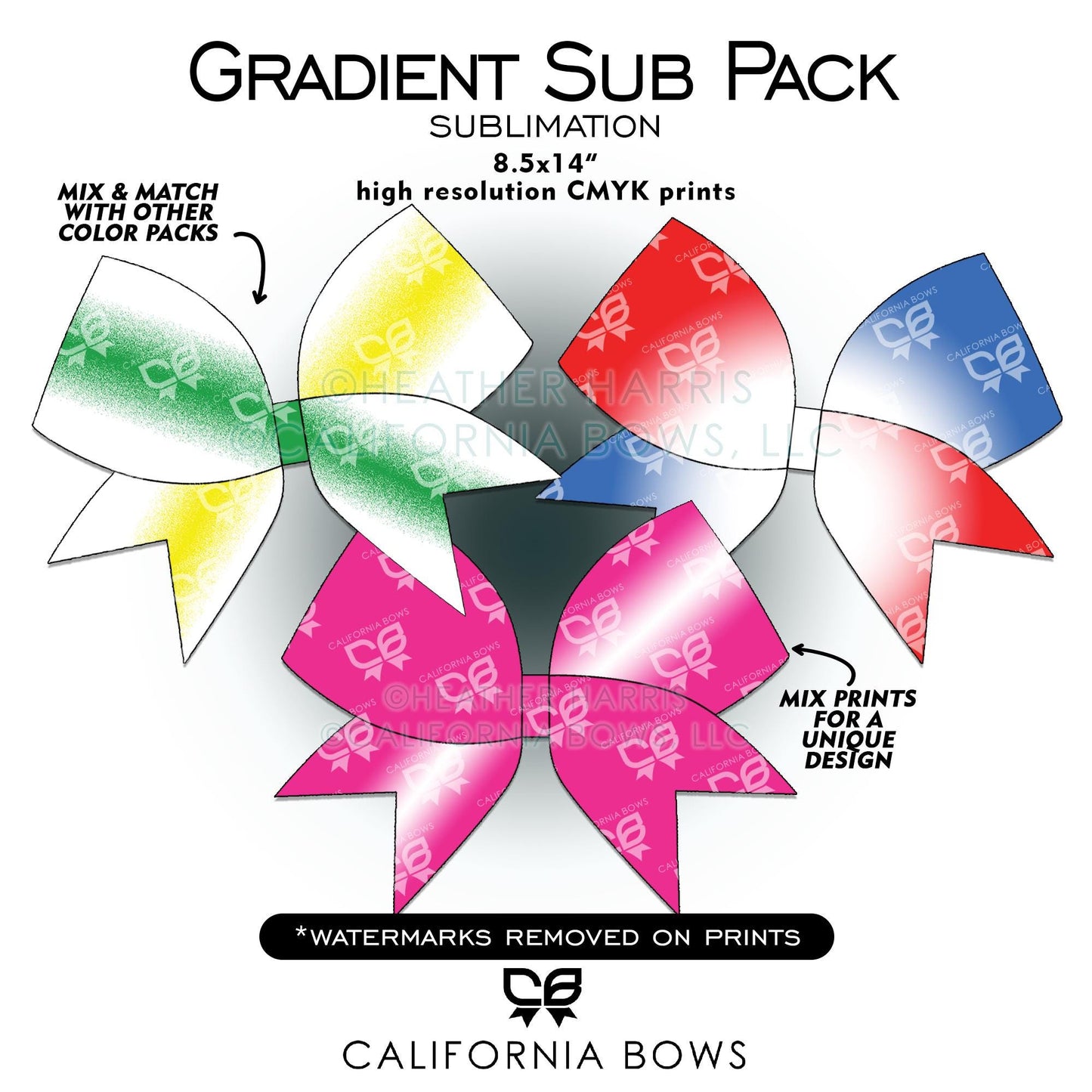 12 Red Gradient Designs Sublimation Download PNG