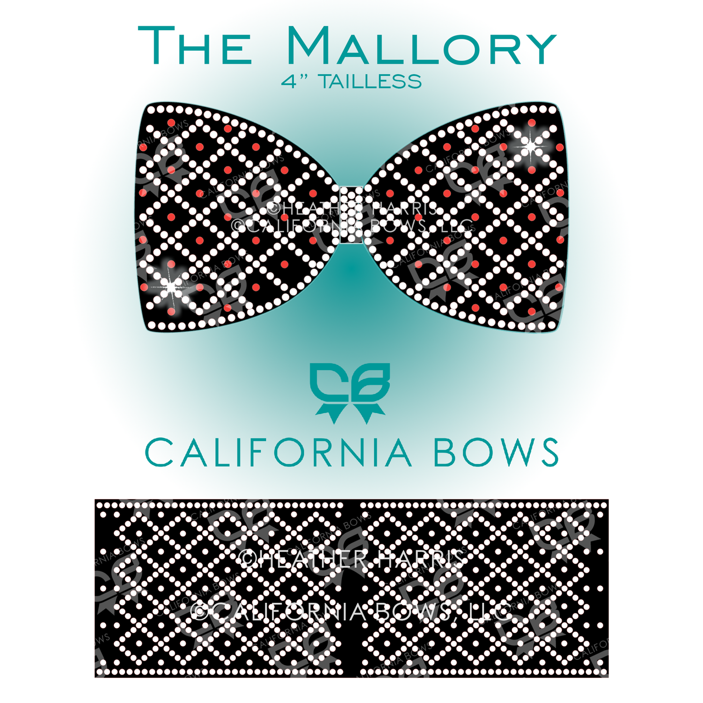 Mallory 4" Tailless Bow Rhinestone Template Download (Copy)