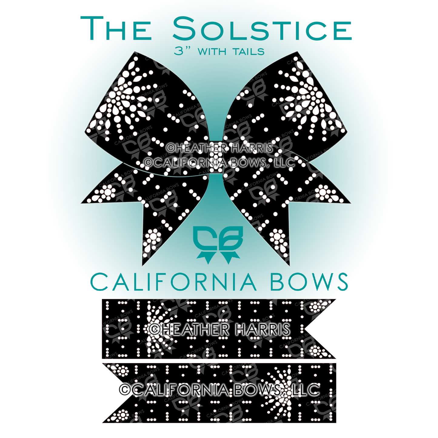 Solstice 3" Bow Rhinestone Template Download