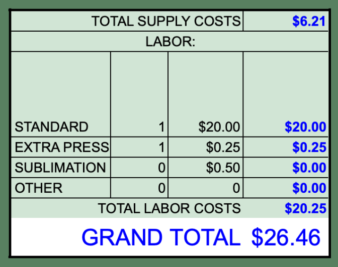 Pricing & Cost Calculator For Bow Makers