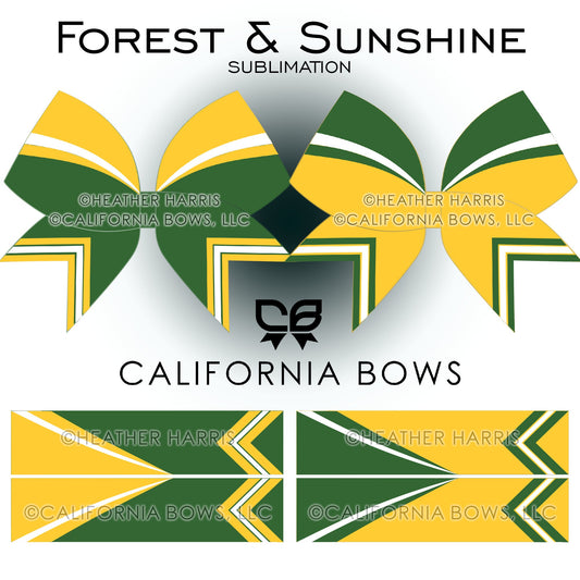 Forest Sunshine Sublimation Athletic Combo Pack Download PNG