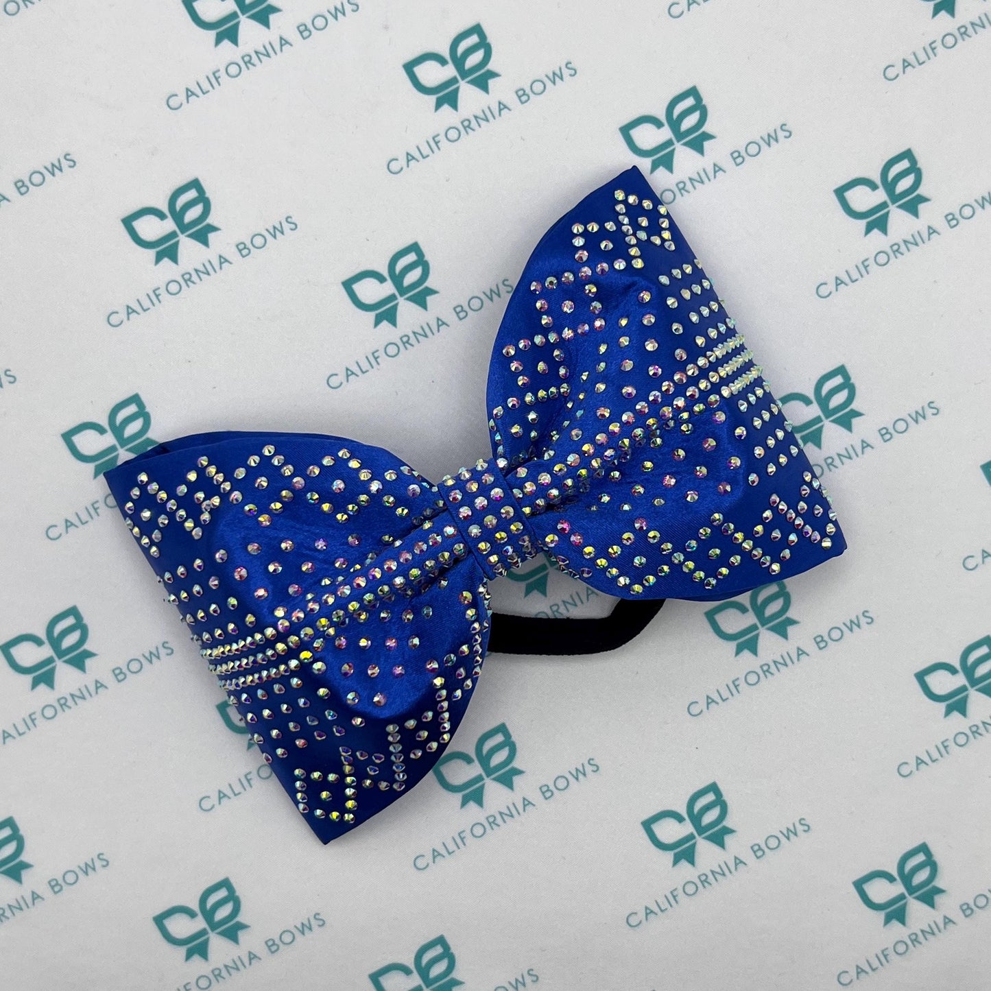Kylie 4" TaillessTailless Bow Rhinestone Template Download
