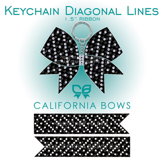 Keychain Bow Rhinestone Template