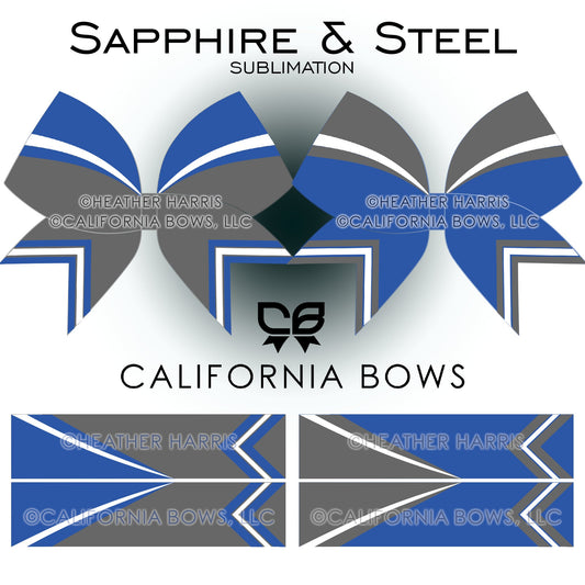 Sapphire & Steel Sublimation Athletic Combo Pack Download PNG