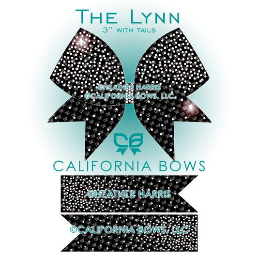 Lynn 3" Bow Rhinestone Template Download