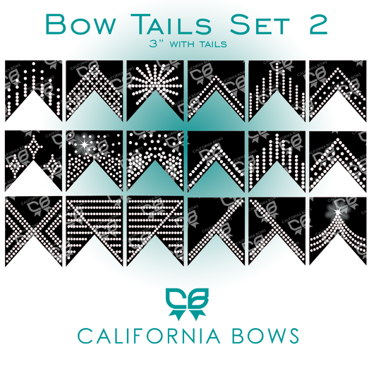 18 Cheer Bow Templates for Tails