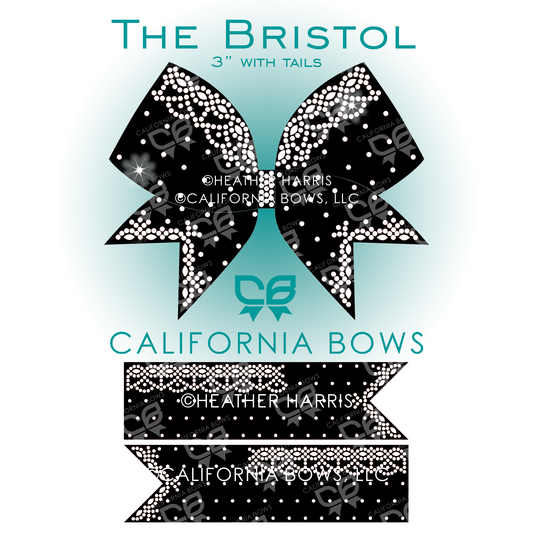 Bristol 3" Bow Rhinestone Template Download