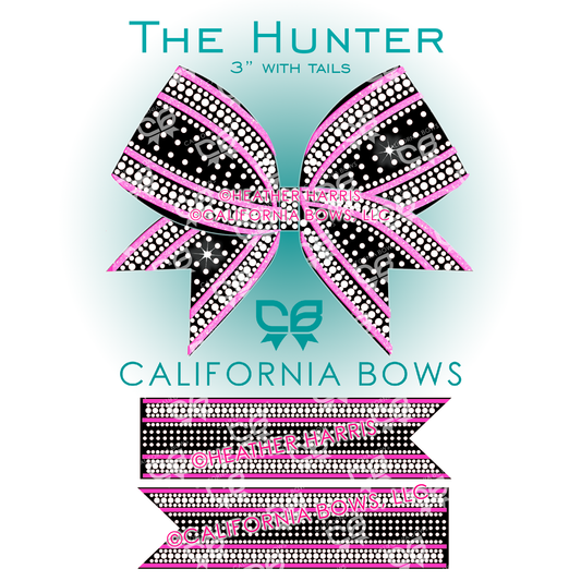 Hunter 3" Bow Rhinestone Template Download