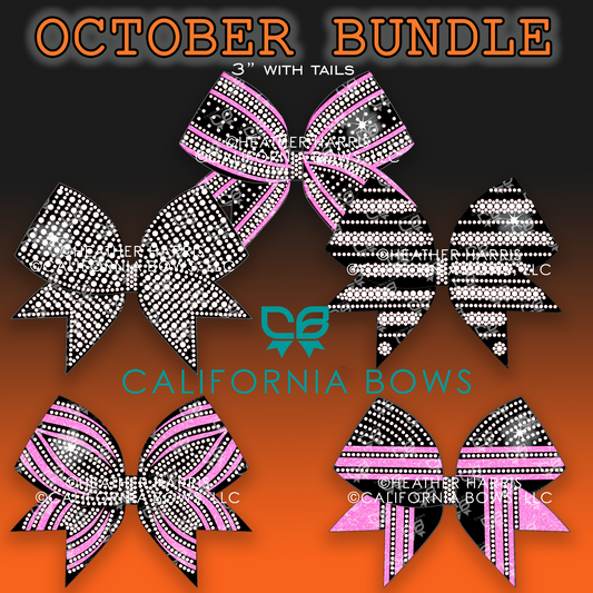 OCTOBER Rhinestone & Vinyl Template Downloads
