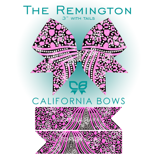 Remington 3" Bow Rhinestone Template Download
