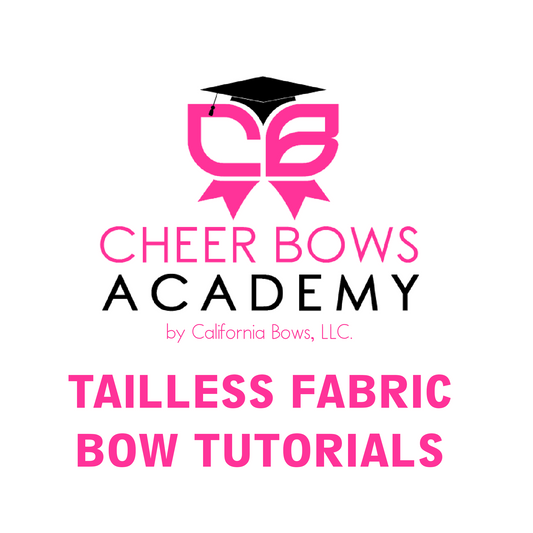 Sewn Fabric Bow Tutorial -TAILLESS