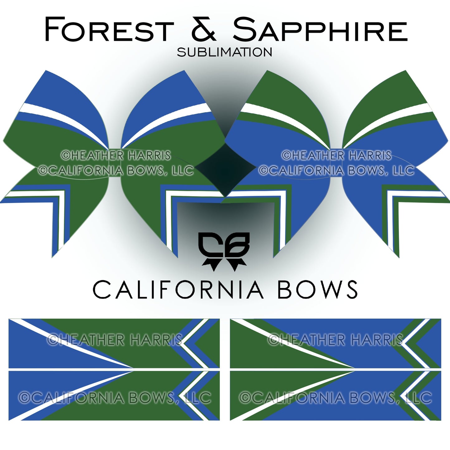 Forest Sapphire Sublimation Athletic Combo Pack Download PNG