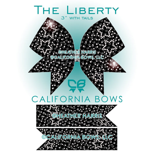 Liberty 3" Bow Rhinestone Template Download