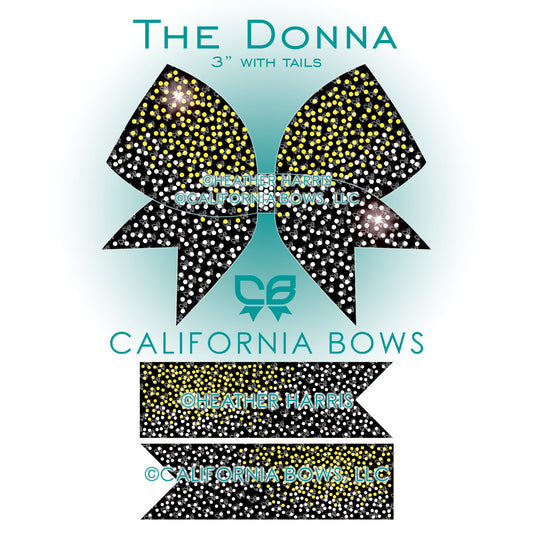 Donna 3" Bow Rhinestone Template Download
