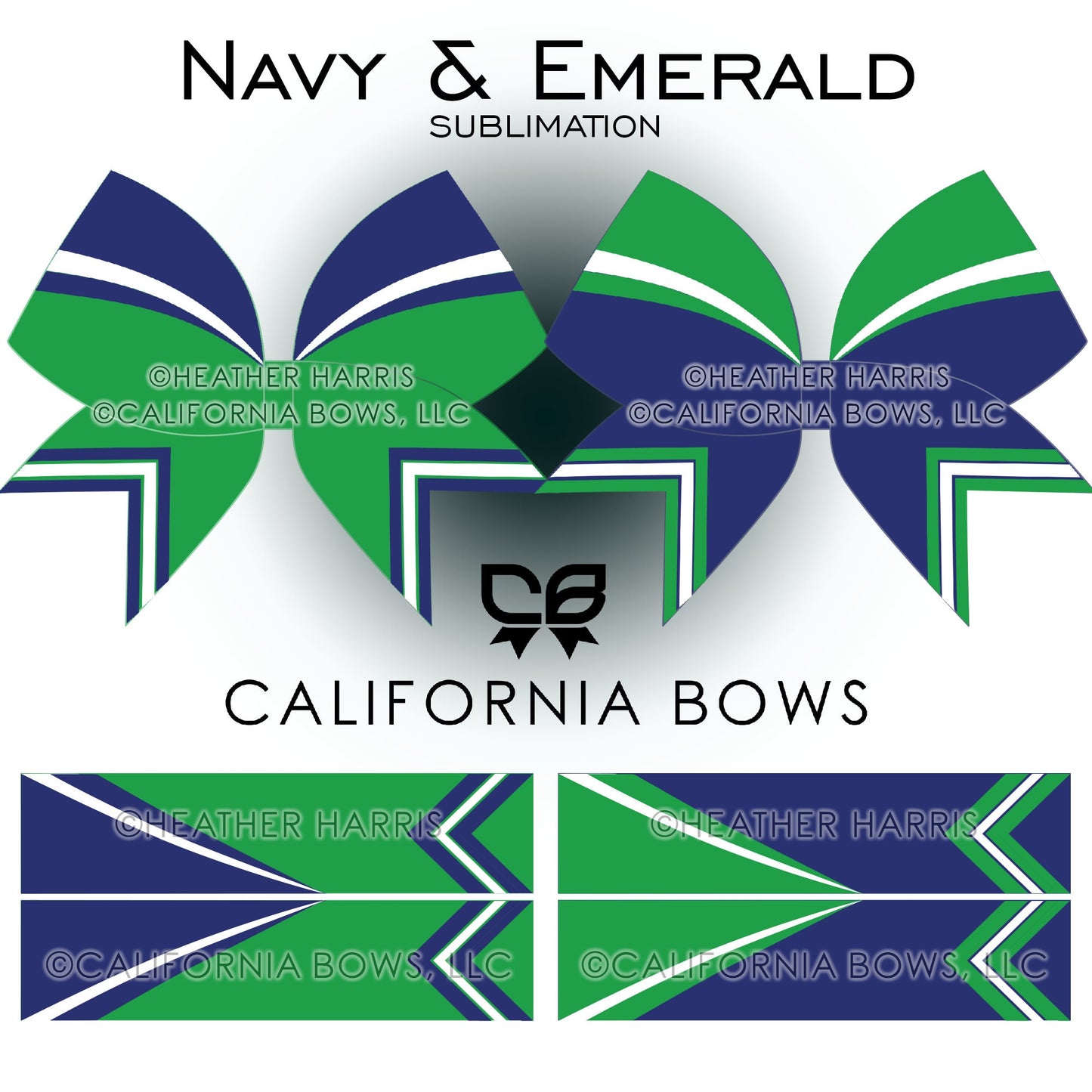 Navy Blue Emerald Sublimation Athletic Combo Pack Download PNG