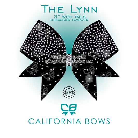 Lynn 3" Bow Rhinestone Template Download